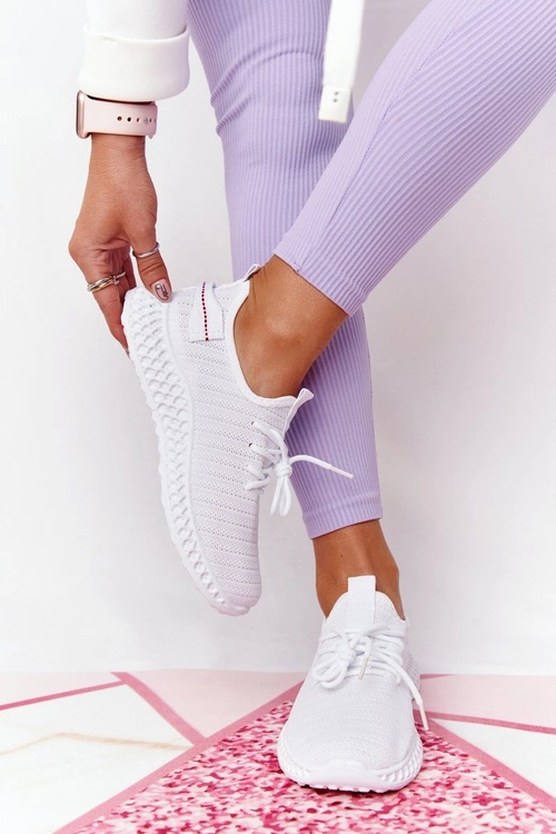 Damskie Sportowe Buty Slip-on Białe Do It