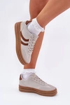 Stylowe Sneakersy Na Platformie Szare Doriwa