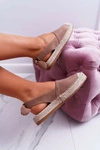 Espadryle Damskie Tenisówki Khaki Moriente