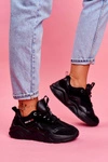 Damskie Sportowe Obuwie Sneakersy Big Star Czarne FF274959