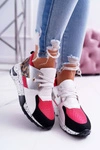 Sportowe Damskie Buty Lu Boo W Panterkę Białe Malibu