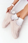 Damskie Sportowe Buty Na Platformie Różowe This Is Me