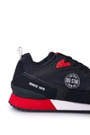 Męskie Sportowe Buty Memory Foam Big Star HH174240 Granatowe