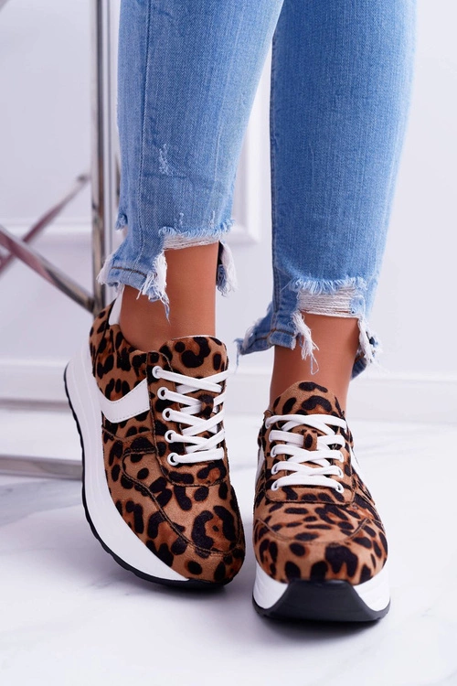 Sportowe Damskie Buty Leopard SportFreak