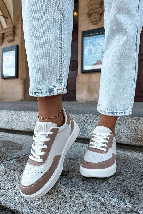Sneakersy Damskie Big Star UU274275 Beżowe