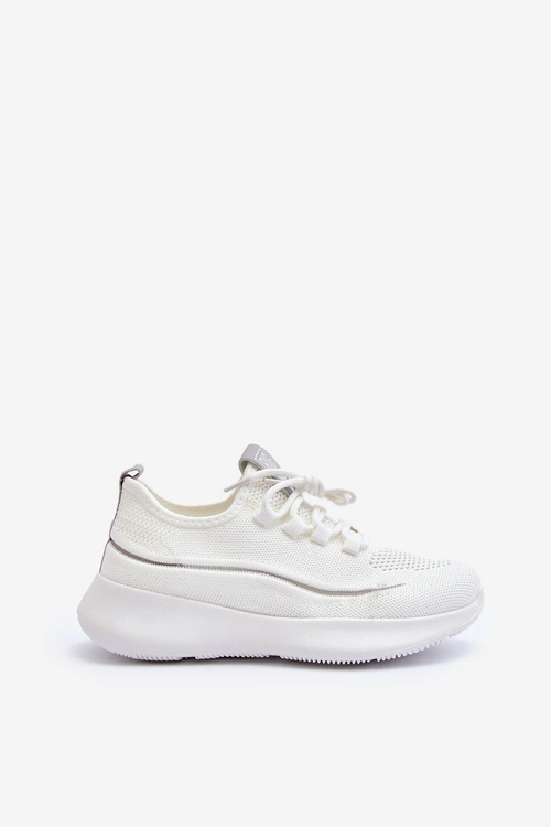 Damskie Buty Sportowe Big Star NN274662 Białe
