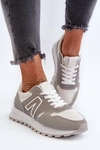 Damskie Sneakersy Buty Sportowe Szare Daisee