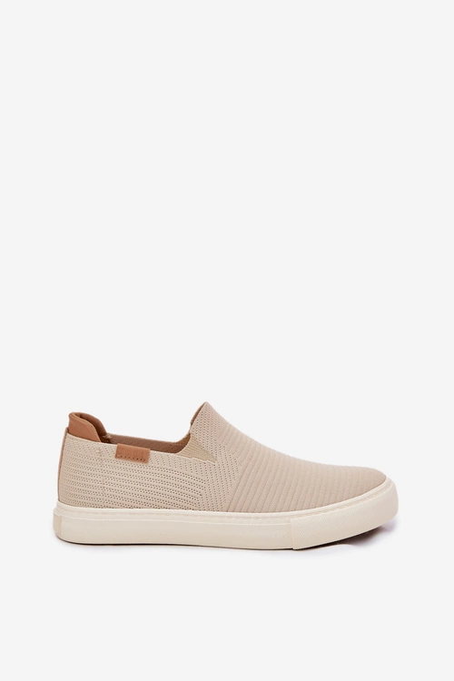 Trampki Damskie Slip-On Big Star RR274721 Beżowe