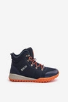 Damskie Trapery Buty Sportowe Big Star KK274215 Memory Foam System Granatowe