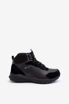 Męskie Buty Trekkingowe Ocieplane Czarne Big Star MM174334