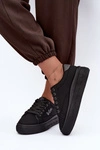 Trampki Na Platformie Lee Cooper LCJ-26-44-4560 Czarne