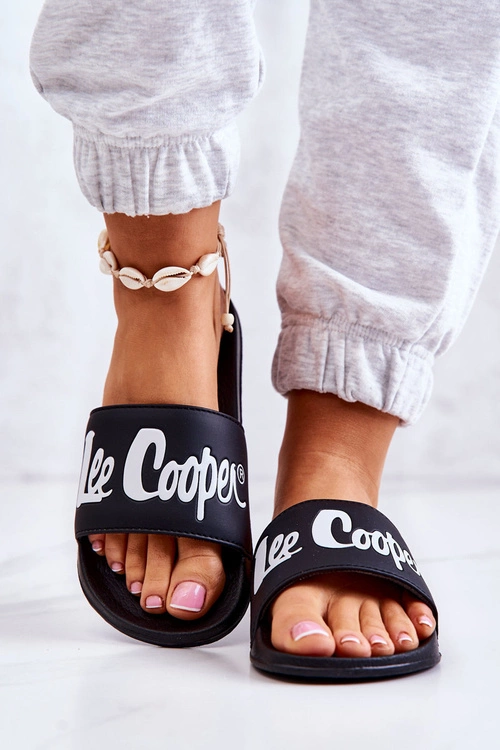 Damskie Klapki Lee Cooper LCW-22-42-1004 Czarne
