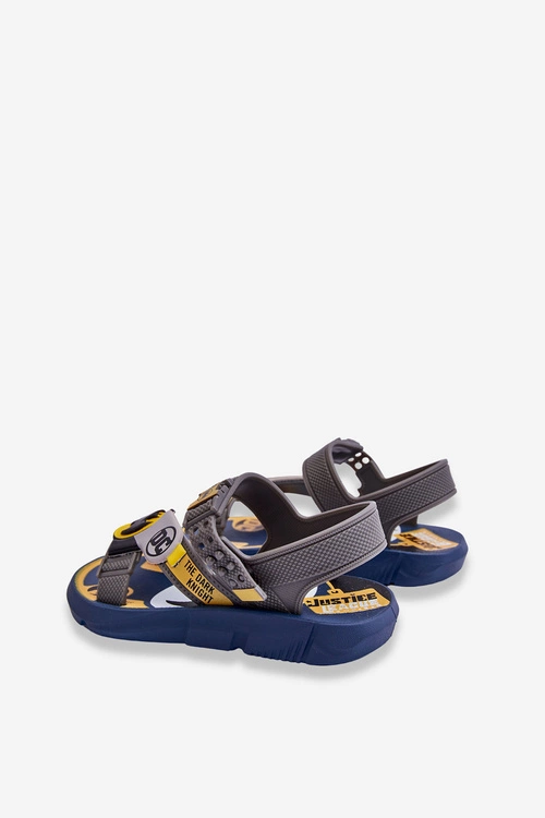 Dziecięce Sandałki Batman Grendene Kids JJ385049 Szare
