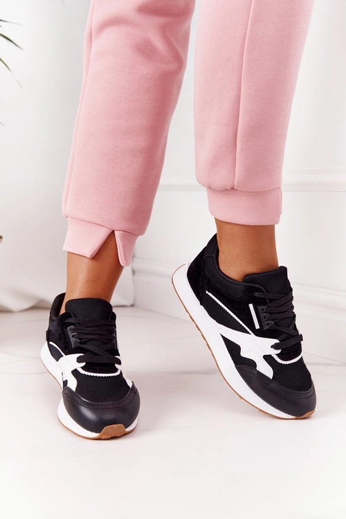 Damskie Sportowe Buty Sneakersy Czarne After Hours