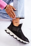 Damskie Sneakersy Big Star KK274547 Czarne