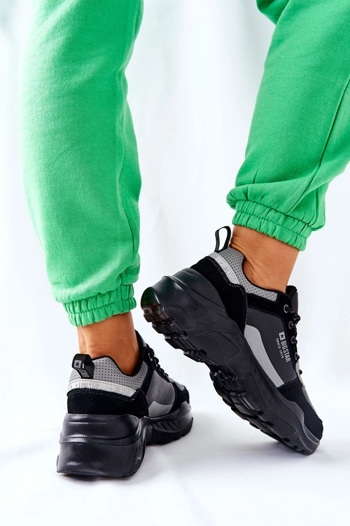 Sportowe Buty Sneakersy Big Star II274285 Czarne