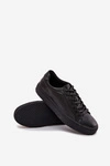 Skórzane Trampki Sneakersy Męskie Big Star SS174121 Czarne