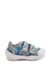 Dziecięce Tenisówki Dinozaury Befado 907P156 Szare