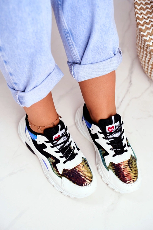 Sportowe Damskie Buty Lu Boo Czarne Dazzle Me