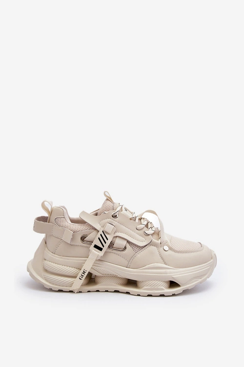 Sneakersy Damskie GOE NN2N4041 Beżowe