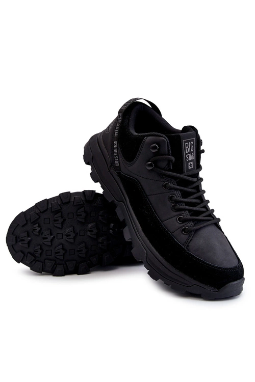 Męskie Buty Sportowe Trapery Big Star KK174244 Czarne
