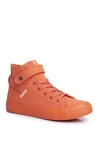 Damskie Wysokie Trampki Big Star FF274583 Pomarańczowe 