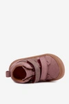 Skórzane Trzewiki Półbuty Barefoot Dla Dzieci FRODDO G2130380-3 Brudny Róż