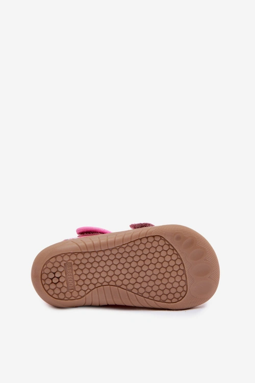 Kapcie Barefoot Dziecięce Milami Truskawki Różowe Lumi
