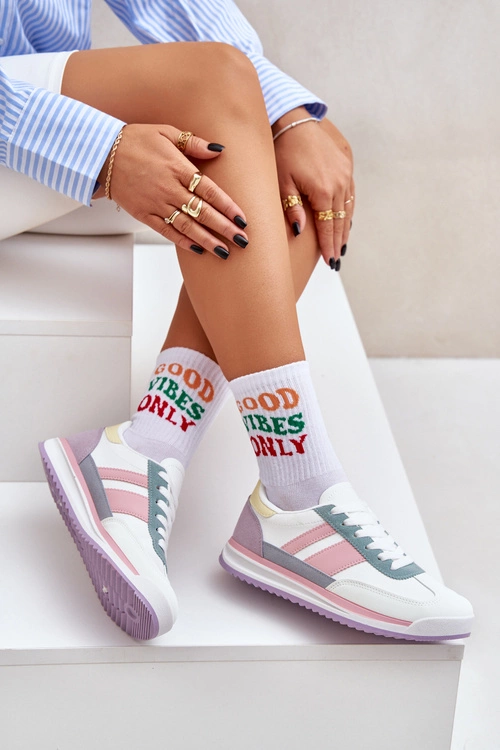 Buty Sportowe Sneakersy Damskie Multikolor Galabis