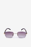Okulary Przeciwsłoneczne Damskie UV400 Czarne