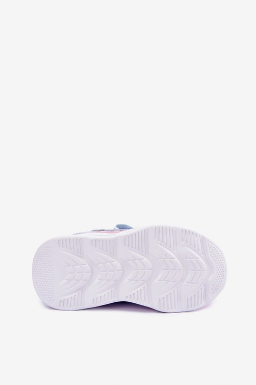 Sneakersy Dla Dziewczynki Stitch Ze Świecącą Podeszwą 8703815 Różowo-Niebieskie