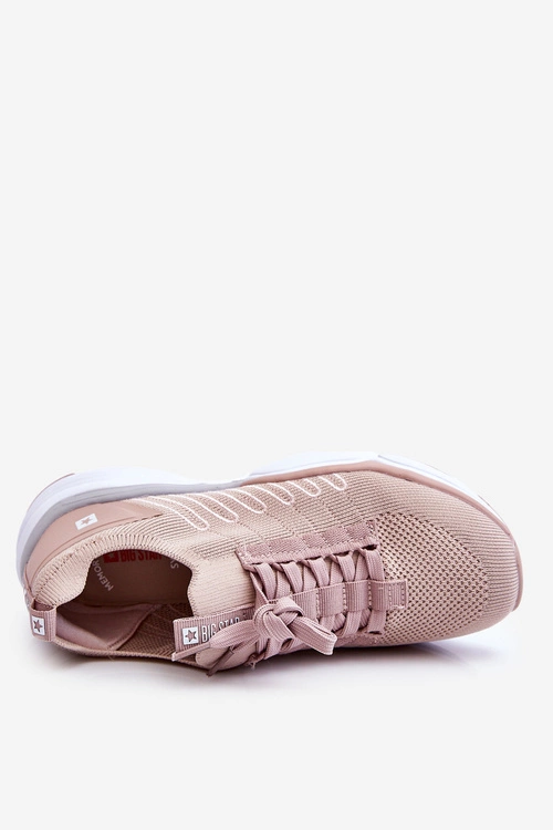 Damskie Wsuwane Buty Sportowe Memory Foam System Big Star LL274A141 Nude