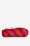 Męskie Buty Sportowe Memory Foam System Big Star LL174160 Biało-Szare