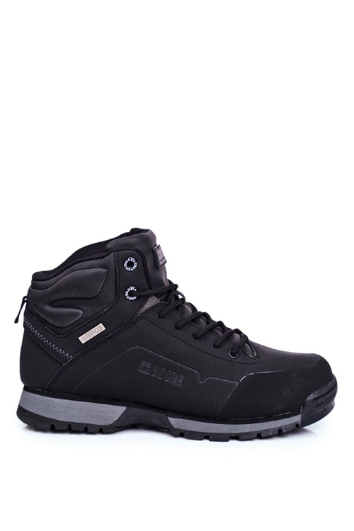Trekkingowe Męskie Buty Big Star Outdoor Czarne GG174395