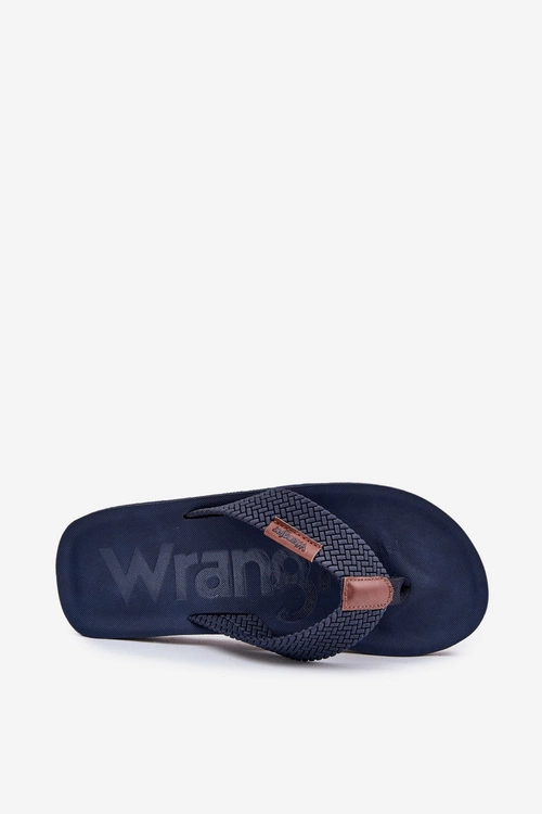 Klapki Japonki Męskie WRANGLER ZANE FLIPFLOP MEN LOW 20251044.24H Granatowe