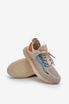 Buty Sportowe Męskie HI-POLY SYSTEM Big Star NN174452 Beżowe
