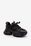 Sneakersy Na Masywnej Podeszwie GOE NN2N4045 Czarne