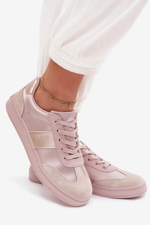 Sneakersy Damskie Big Star TT274157 Różowe
