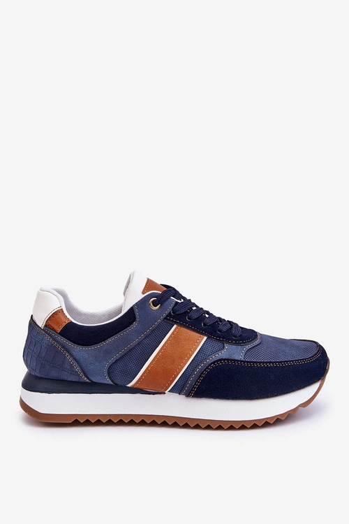 Męskie Buty Sportowe Granatowe Scotty