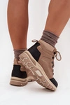 Buty Trekkingowe Damskie Big Star SS274095 Beżowe