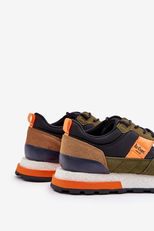 Ocieplane Sneakersy Męskie Lee Cooper LCJ-24-03-3007 Zielone