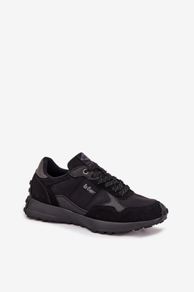 Buty Sportowe Sneakersy Męskie Lee Cooper LCJ-25-03-3796 Czarne
