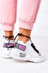 Damskie Sportowe Buty Sneakersy Białe Bubble Tea