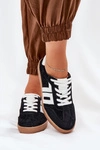 Sneakersy Buty Sportowe Zamszowe Vinceza 79517 Czarne