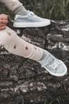 Dziecięce Niskie Trampki Na Rzep BIG STAR JJ374107 Szare
