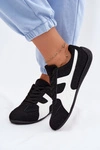 Sneakersy Damskie Czarne Maple