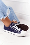 Damskie Trampki Lee Cooper LCW-21-31-0095L Granatowe