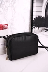 Torebka Listonoszka MONNARI BAG0202-020 Pikowana Czarna