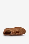 Trampki Męskie Zamszowe Big Star NN174186 Camel