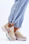Damskie Sneakersy Sznurowane Multikolorowe Cortes 